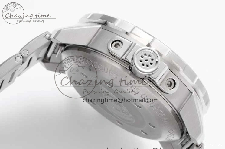 MIROTIME 1218 Aquatimer Chrono SS V6SF 1:1 Best Edition Blue Dial on SS Bracelet A Modern 7032